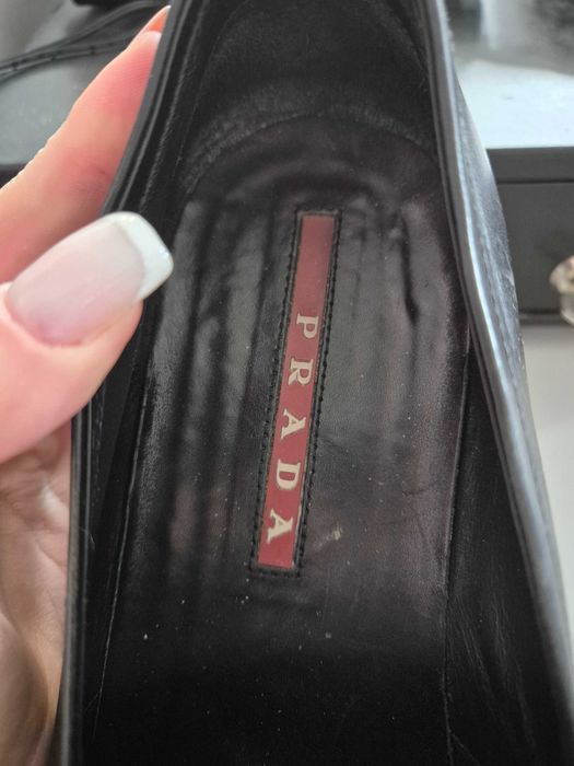 Męskie buty Prada Slipon Loafers sport