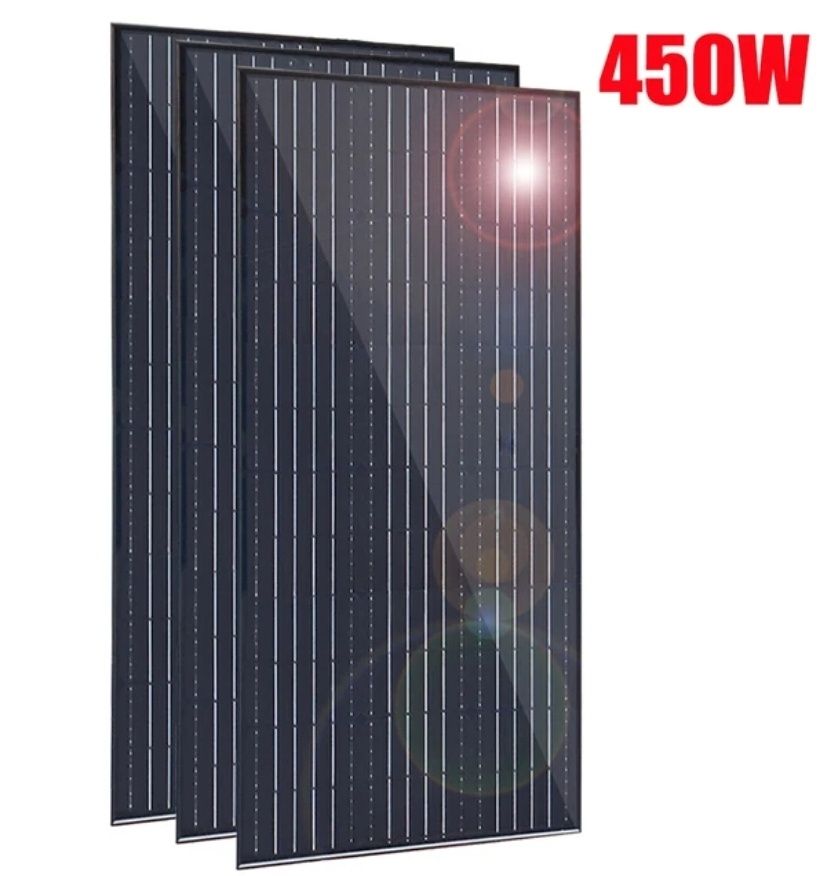 Panele solar black 150W kamper przyczepa 105x53cm pv mppt yacht