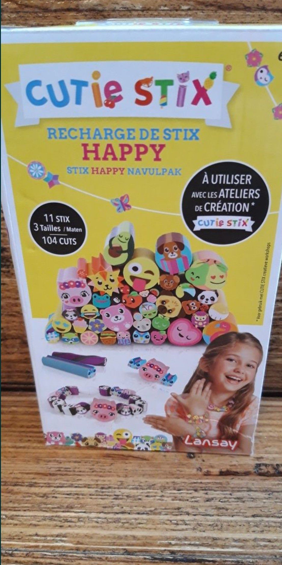 Lansay Cutie Stix Happy Refill, 33107 dla dzieci własnej wyobraźni