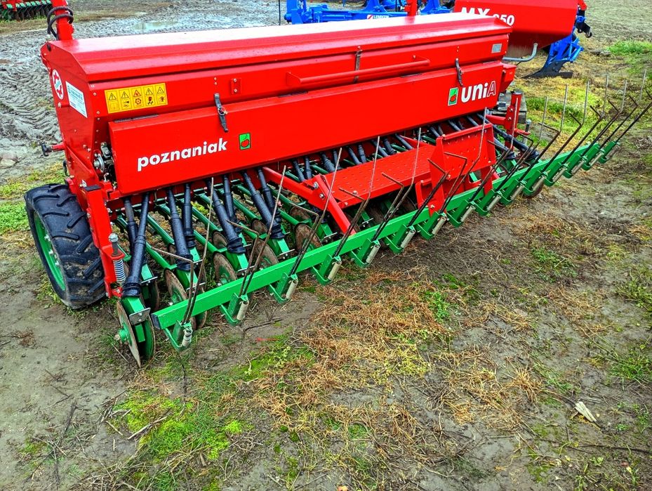 Siewnik talerzowy 3m JAK NOWY !!! Unia Poznaniak ścieżki Amazone Agro