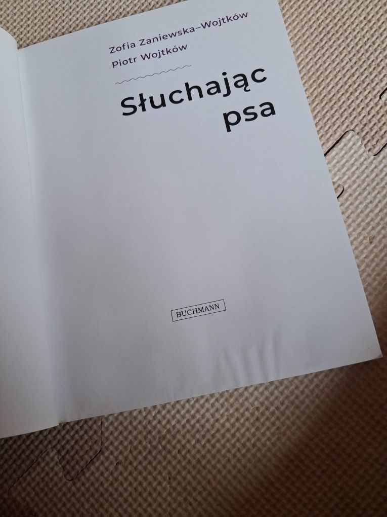 Książka Słuchając Psa