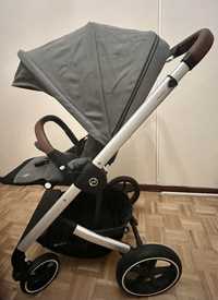 Carrinho de bebé cadeira Cybex Balios S Lux cinzento