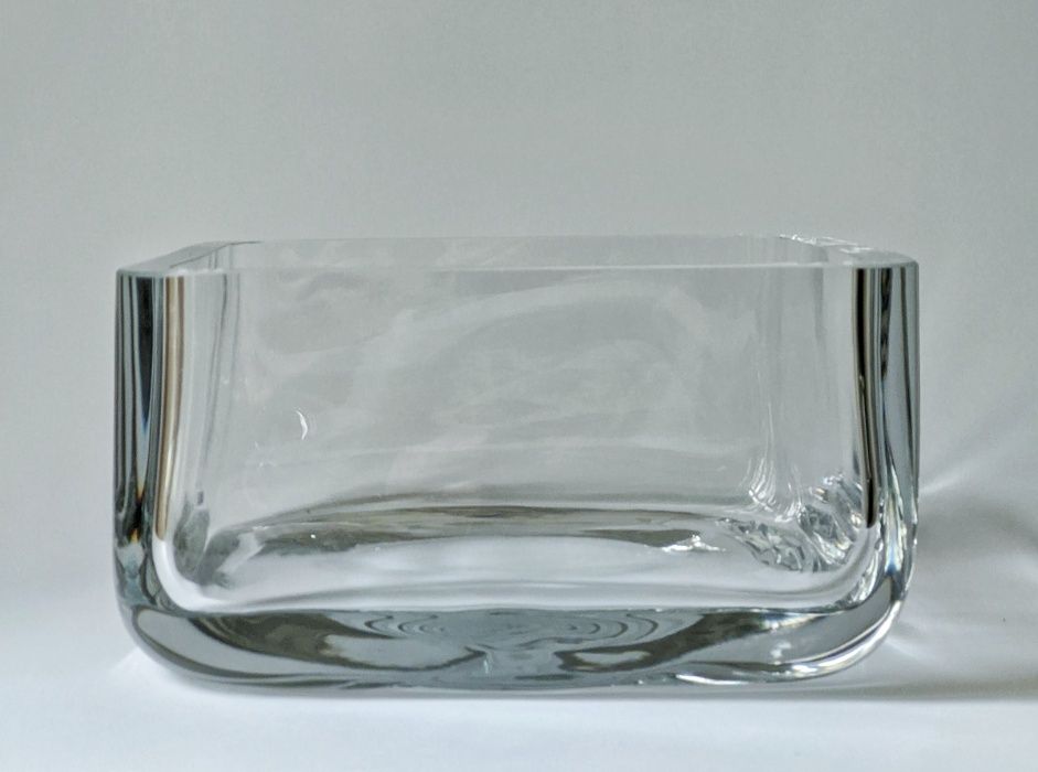 Centro de mesa, taça, fruteira em cristal, feita à mão, design