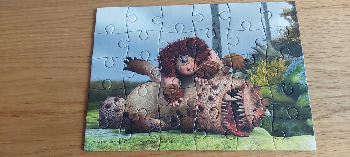 Puzzle 30 el. Jak wytresować smoka 2