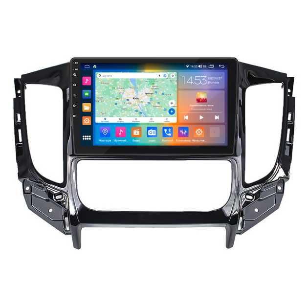 Штатная магнитола для Mitsubishi L200 с CarPlay 4G процессор 8 ядер.
