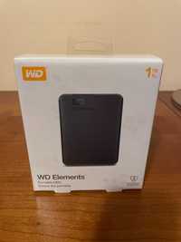 Disco Externo Western Digital 1TB Elements 2.5 USB 3.0