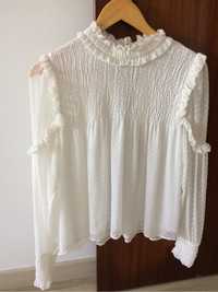 Blusa branca Zara