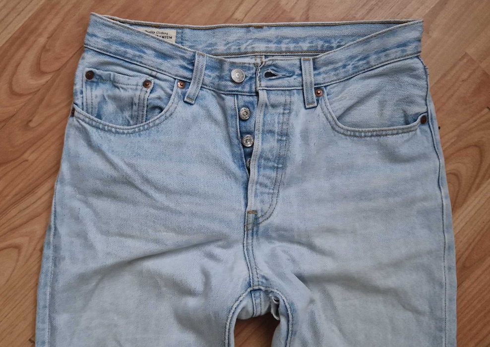 Spodnie damskie jeans Levis 501 M