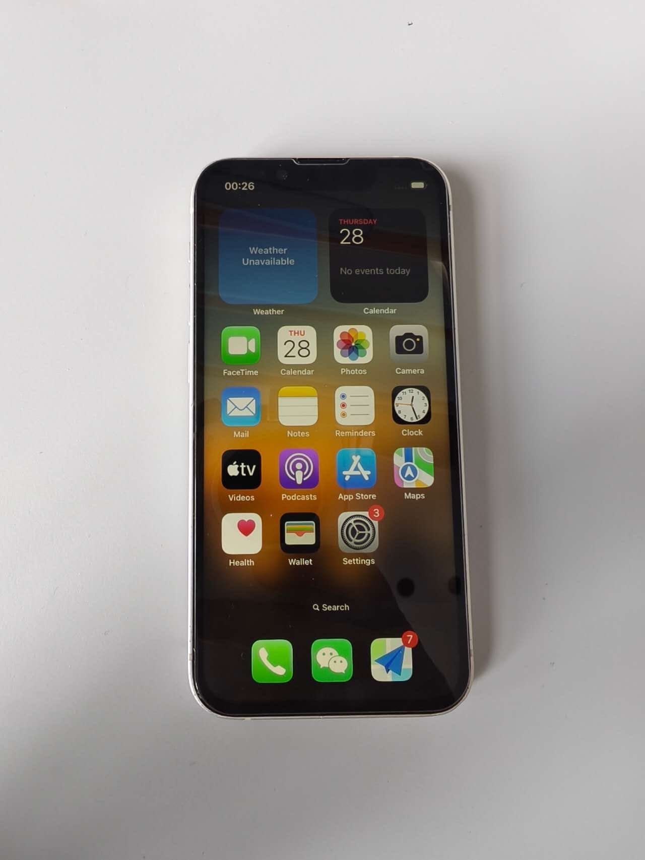 iPhone 13mini branco 128GB