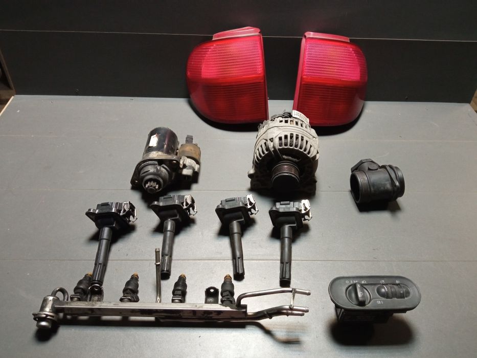 Seat Alhambra MK1 1.8t alternator rozrusznik cewki lampy wtryski