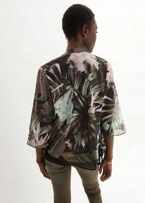 B.P.C komplet damski wdzianko koszulowe + top satynowy ^36