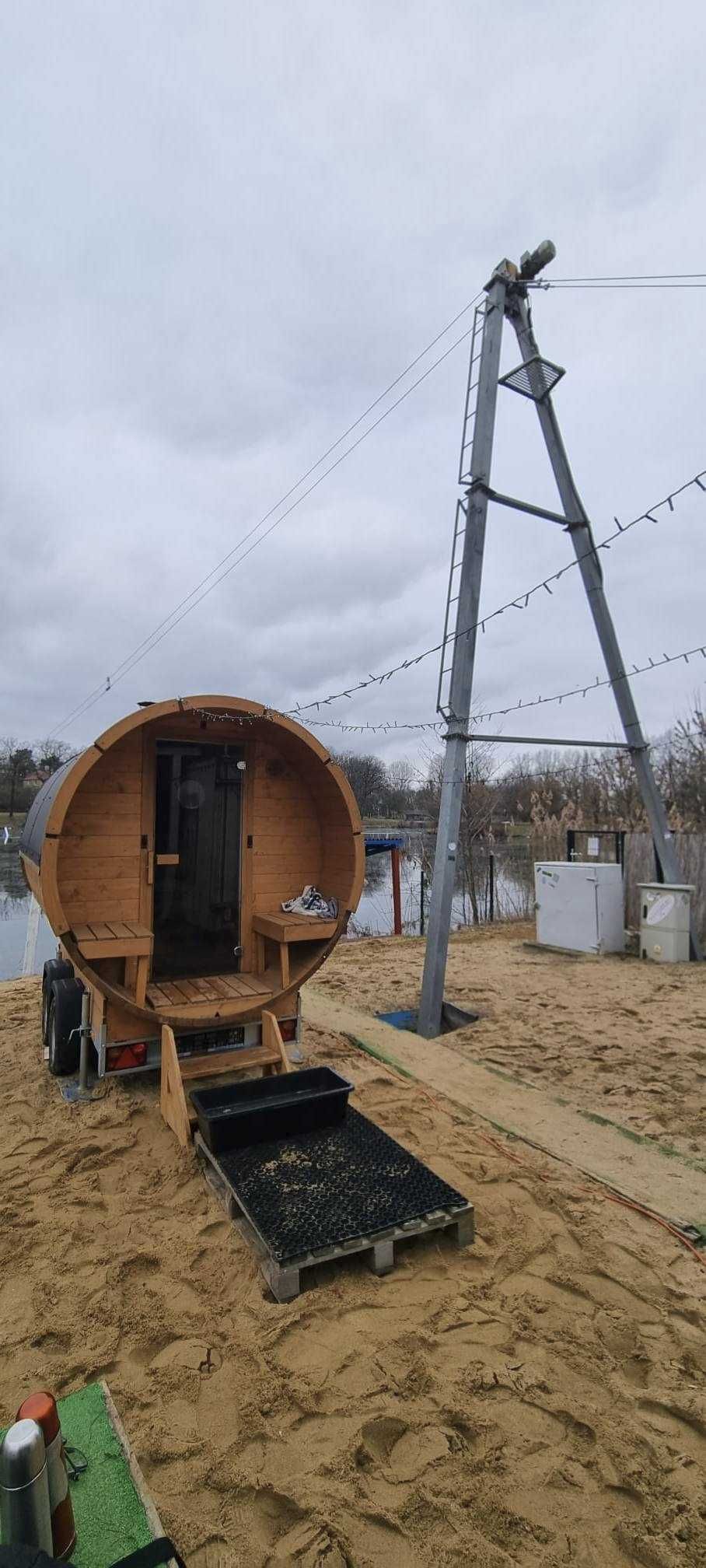 SAUNA mobilna z przyczepką, sauna ogrodowa, pomysł na biznes