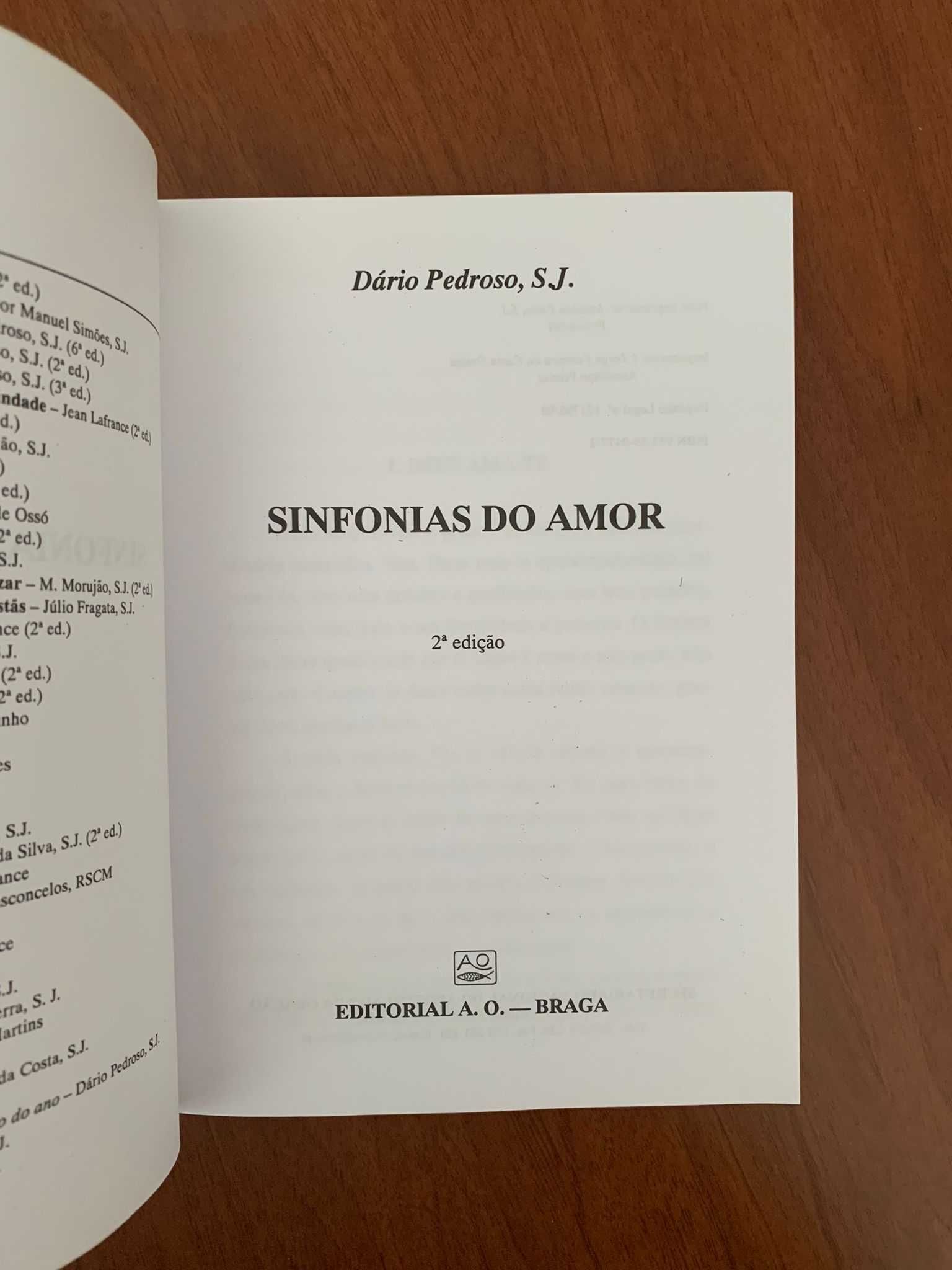 Sinfonias do Amor - Dário Pedroso, S. J.