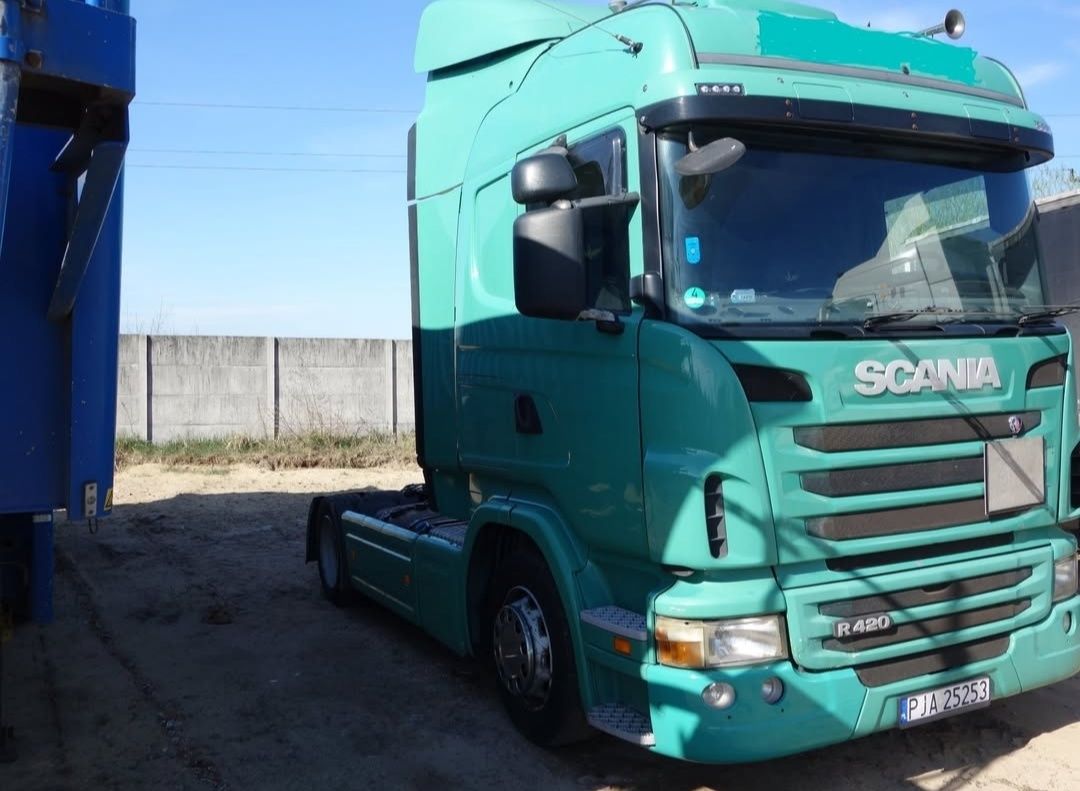 Scania R420 MEGA 2012-Automat-Dwa zbiorniki-Klimatyzacja postojowa