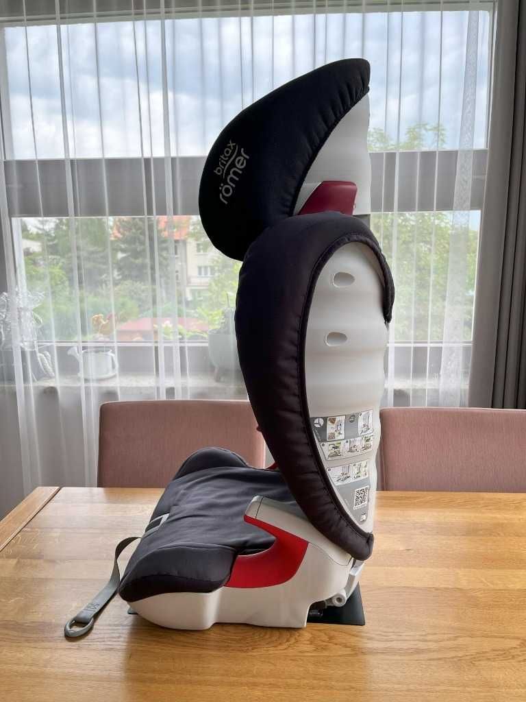 Fotelik BRITAX ROMER KIDFIX SL (15-36 kg) ISOFIX szary, BDB!