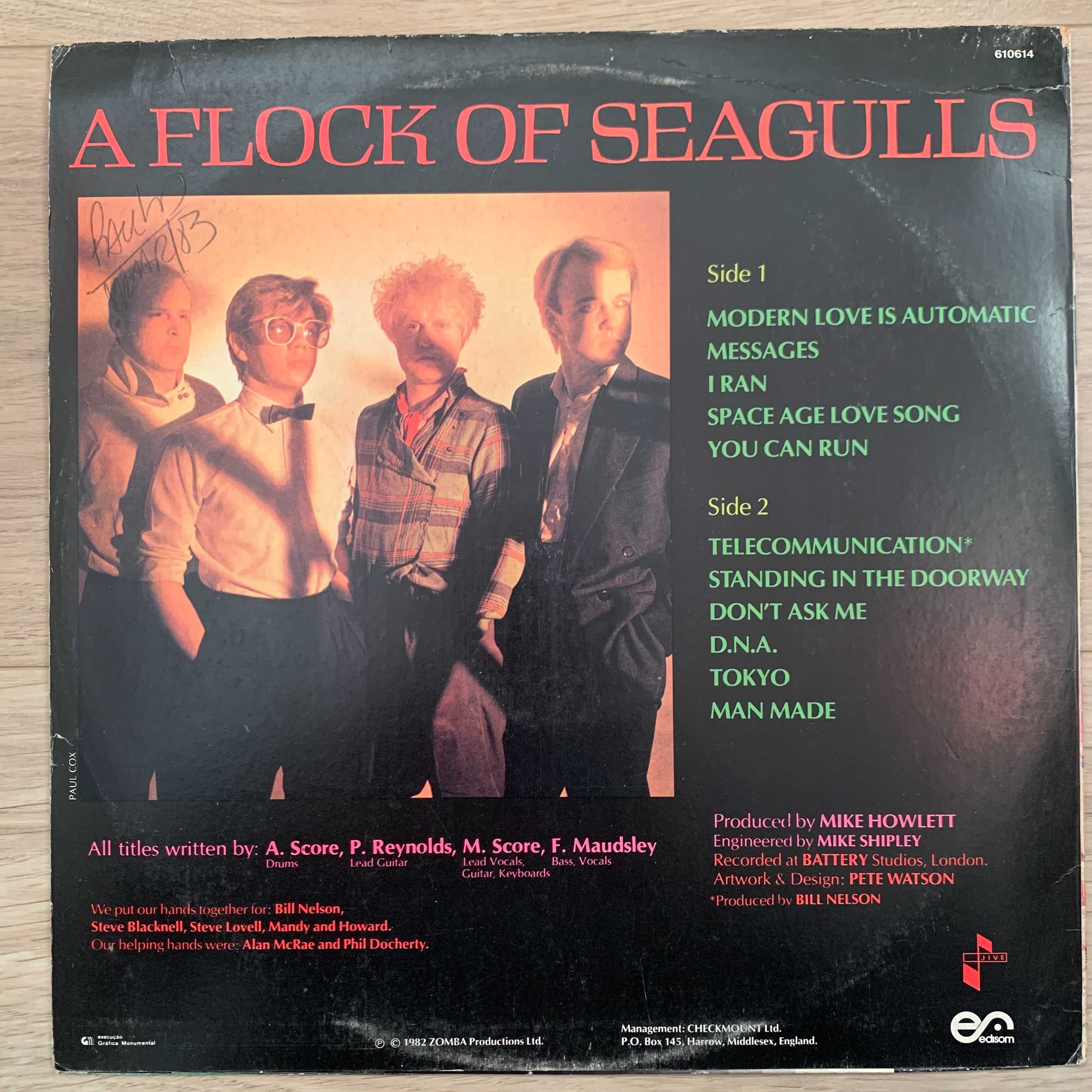 Vinil Flock of Seagulls + Fine Young Cannibals + Steve Miller Band
