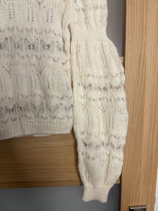 Zara ażurowy sweter