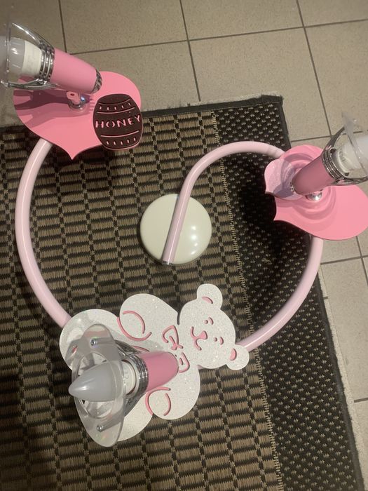 Lampa wisząca i kinkiety