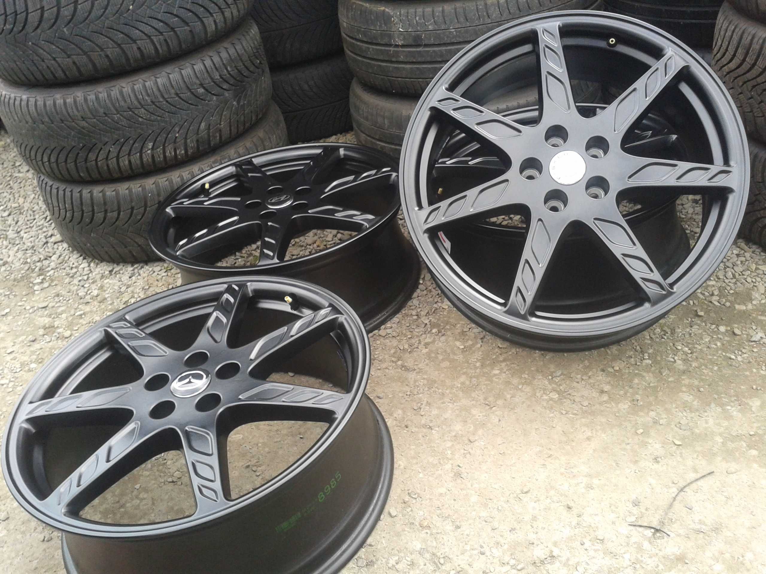 oryginalne felgi r20 nowe mazda mitsubishi 5x114,3 honda mielec czarne
