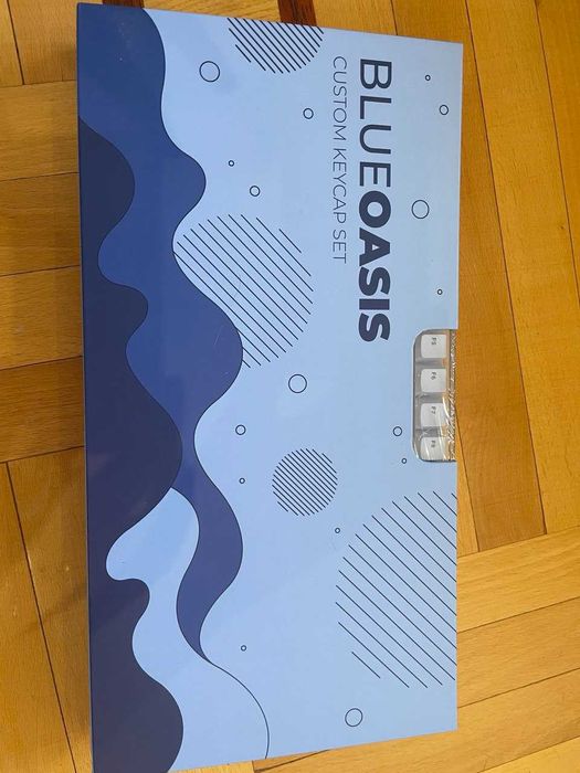WS Blue Oasis Keycaps, нова запакована