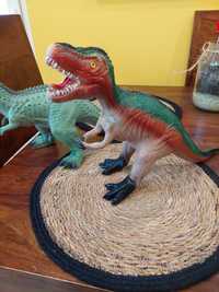 Zabawka dinozaur z dźwiękiem x2 figurka dla dziecka