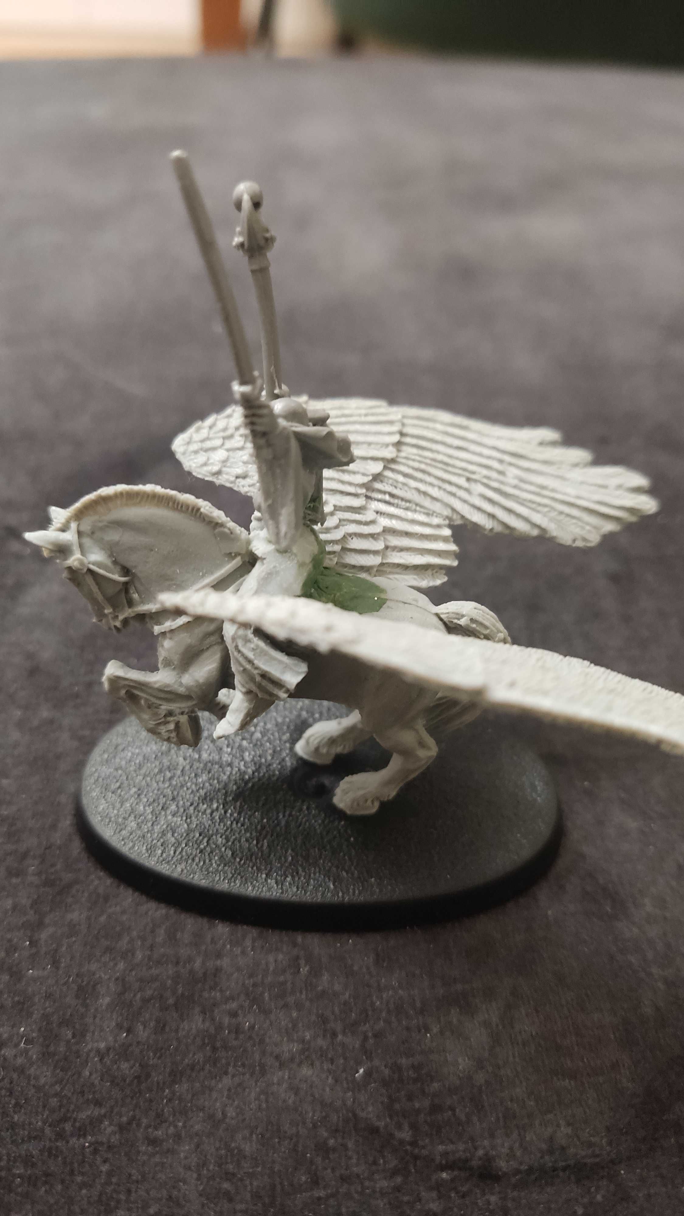Warhammer Bretonnia Czarodziejka na pegazie