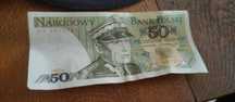banknot 50zł z 1988r