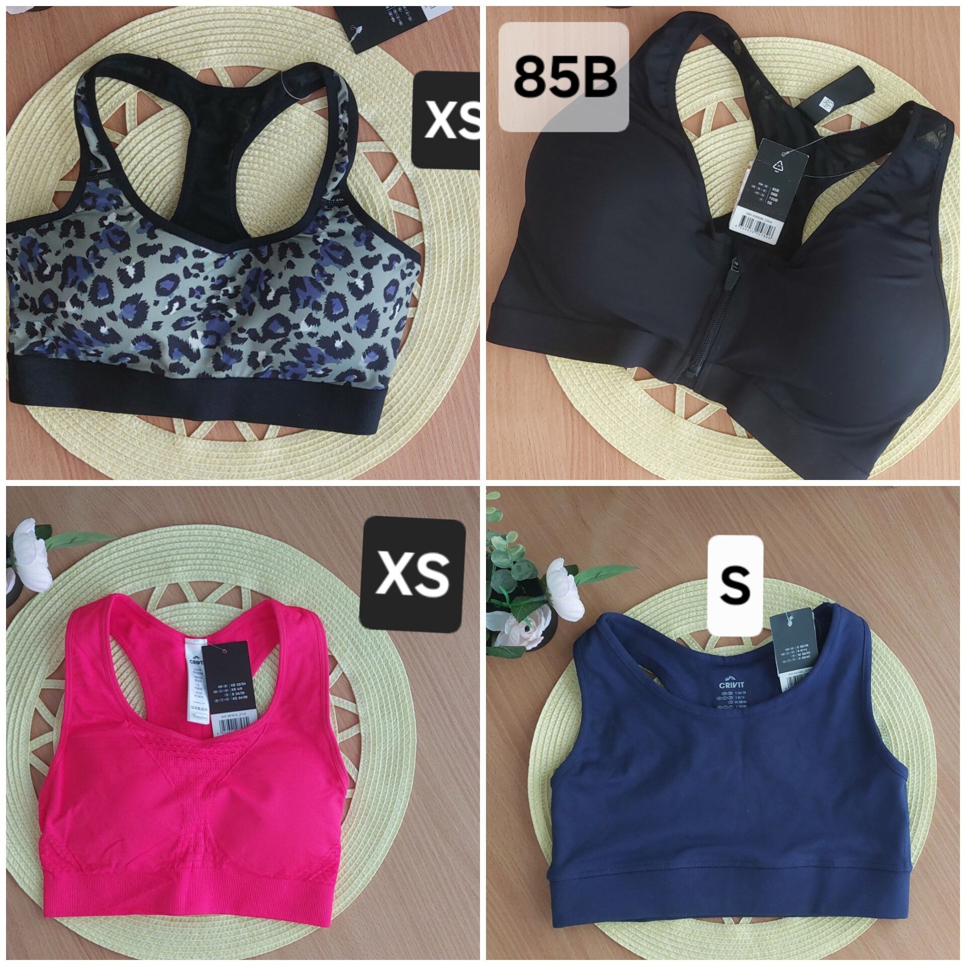 Спортивні топи/ спортивные топы XS,S,M,85B