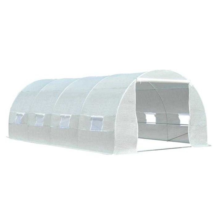Estufa Túnel 6x3m – Cultive Plantas o Ano Todo