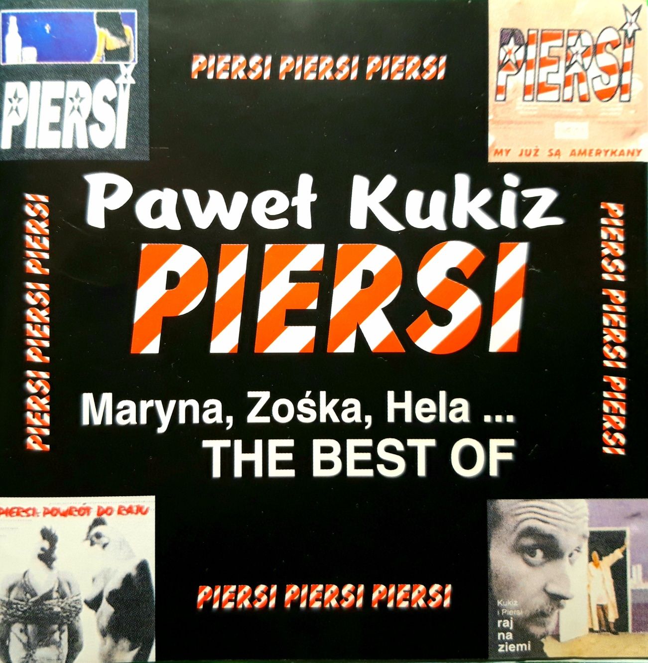 Paweł Kukiz, Piersi – Maryna, Zośka, Hela... The Best Of (CD, 1998)