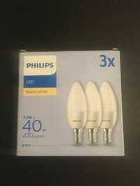 Żarówki Philips LED E14 Warm White Ciepłe