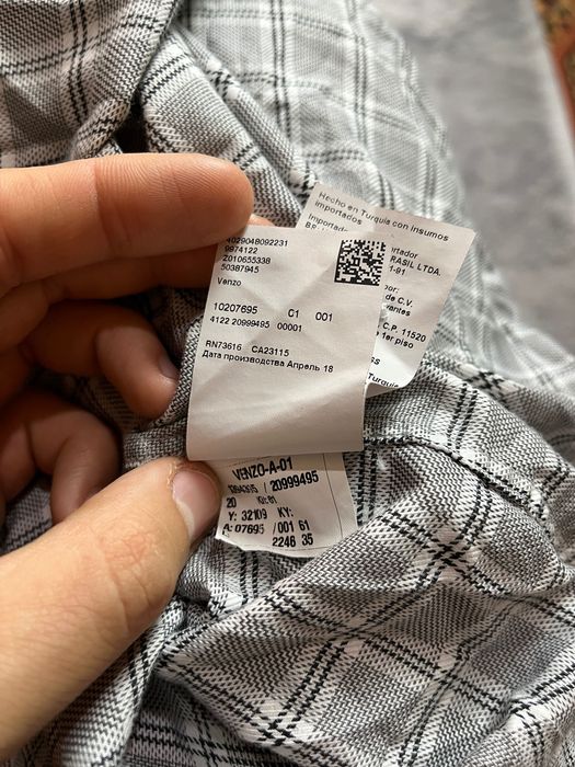Рубашка HUGO BOSS xl