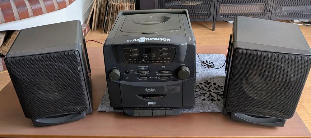 Przenośna mini wieża Saba by Thomson mod. RCD 700 -odłączane głośniki