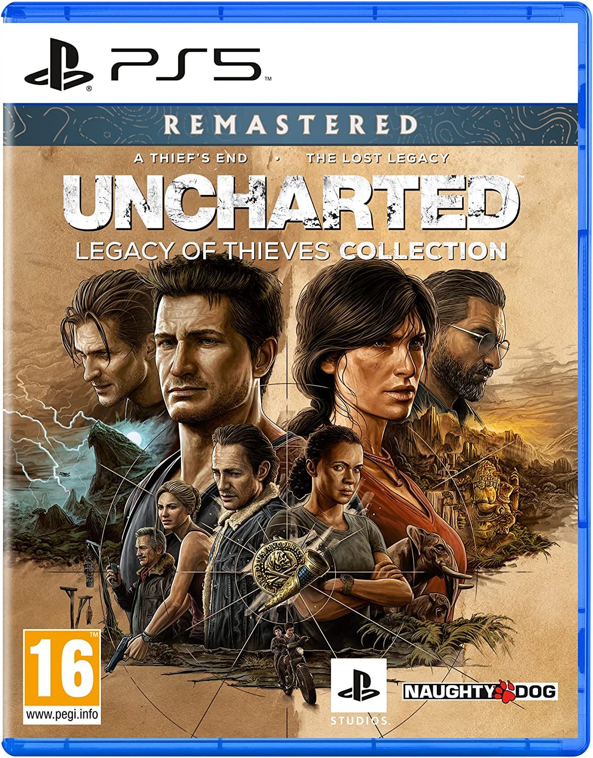 Gra Uncharted : Kolekcja Dziedzictwo Złodziei PL/ENG (PS5)