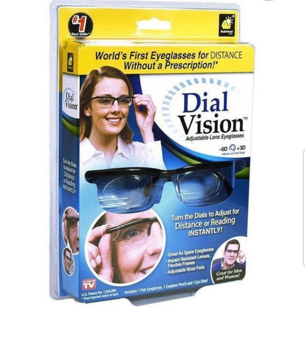 Очки-лупа Dial Vision с регулировкой