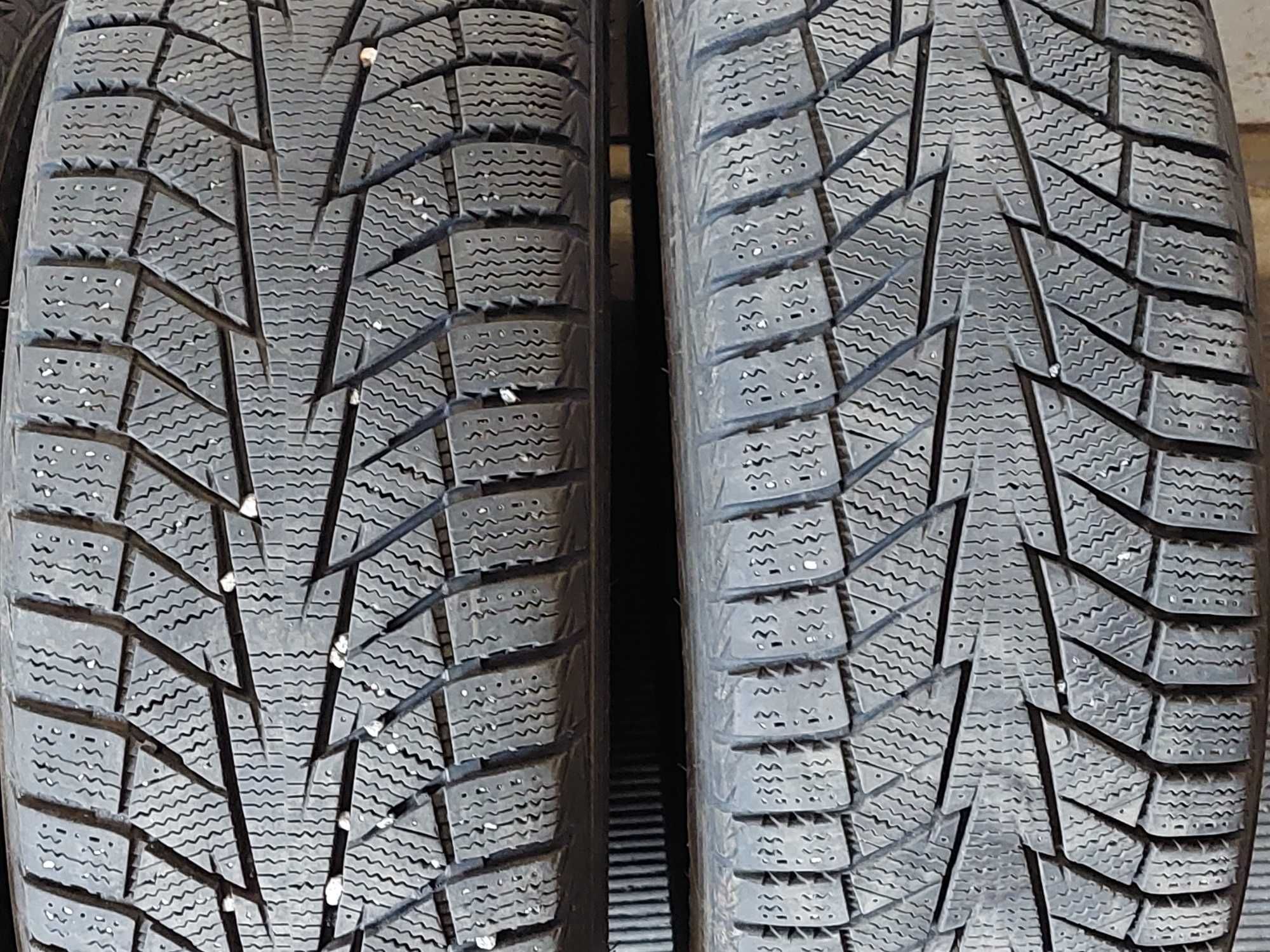 Зимова резина Hankook 185/60 R14 на дисках на Ланос