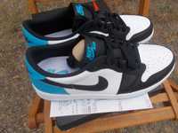 (r. 44,5) Nike Jordan 1 Low Black Dark Powder Blue CZ0775,-104