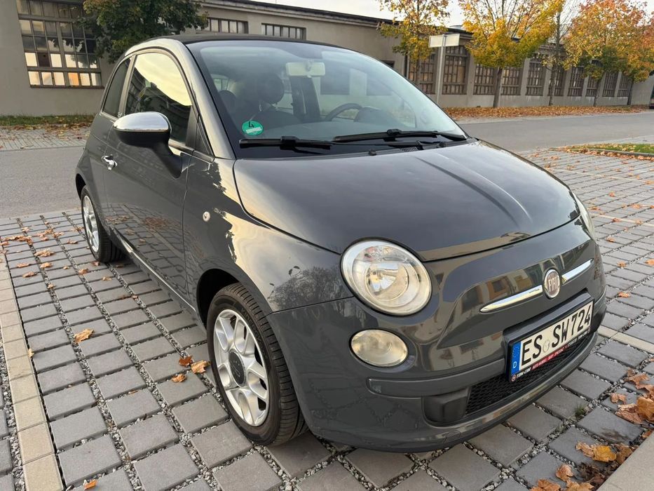Fiat 500 1,2 69KM Cabrio, bezwypadkowy