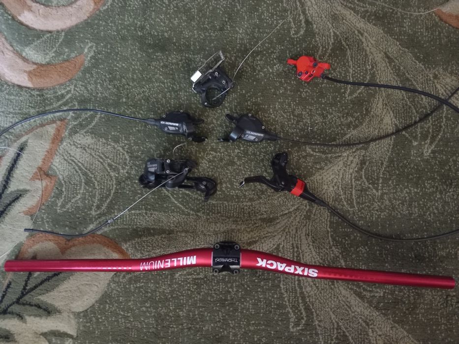 Продам руль, переклюк, манетка,