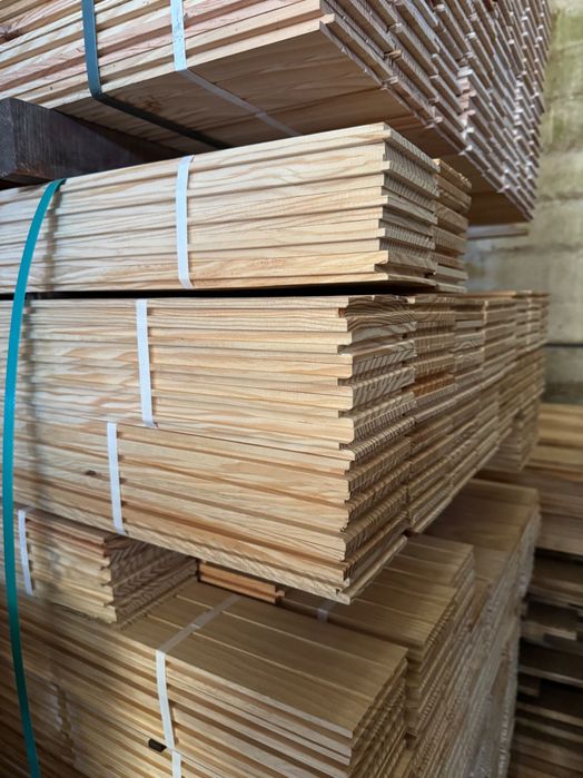 Soalho e Forro em madeira de Castanho ou Pinho