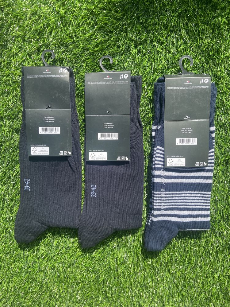 Nowe Oryginalne Skarpetki Tommy Hilfiger 6 par