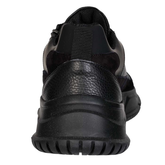 ICEBERG skórzane włoskie sneakersy NOWOŚĆ BLACK