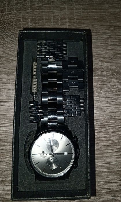 Механические часы Besta Mars Black