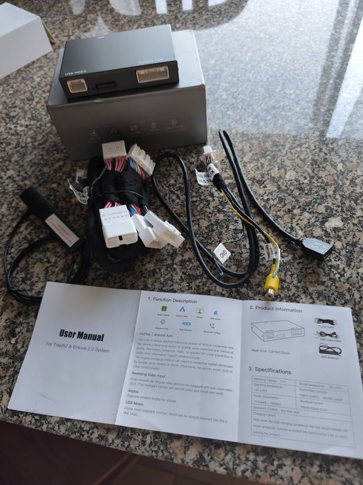 Carabc adaptador inalámbrico para carros NOVO