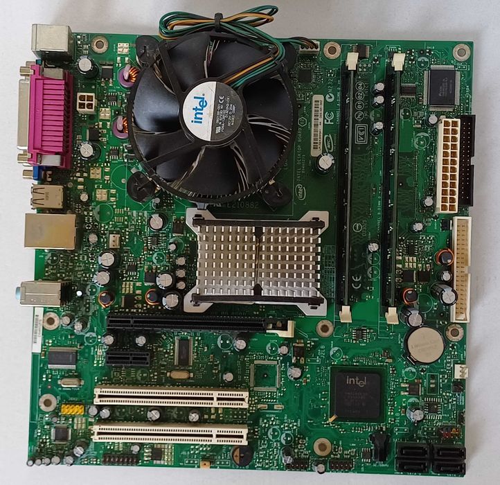 Płyta główna Intel D946GZIS + procesor + pamięć