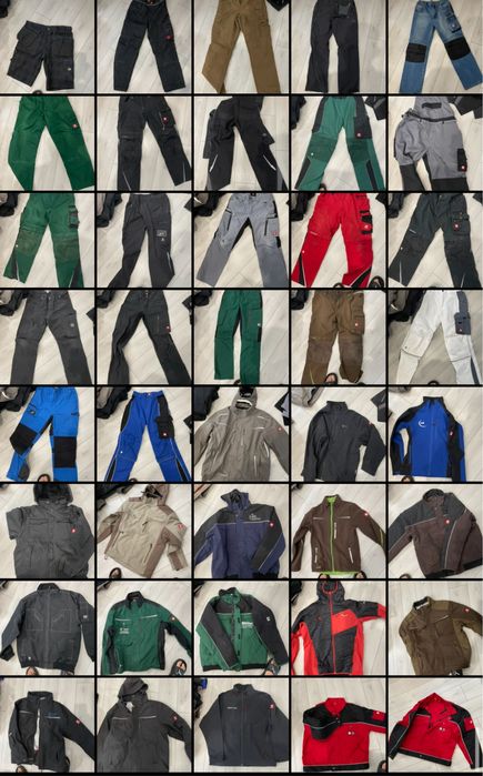 Engelbert strauss куртки шорти штани dewolt робочий одяг карманами