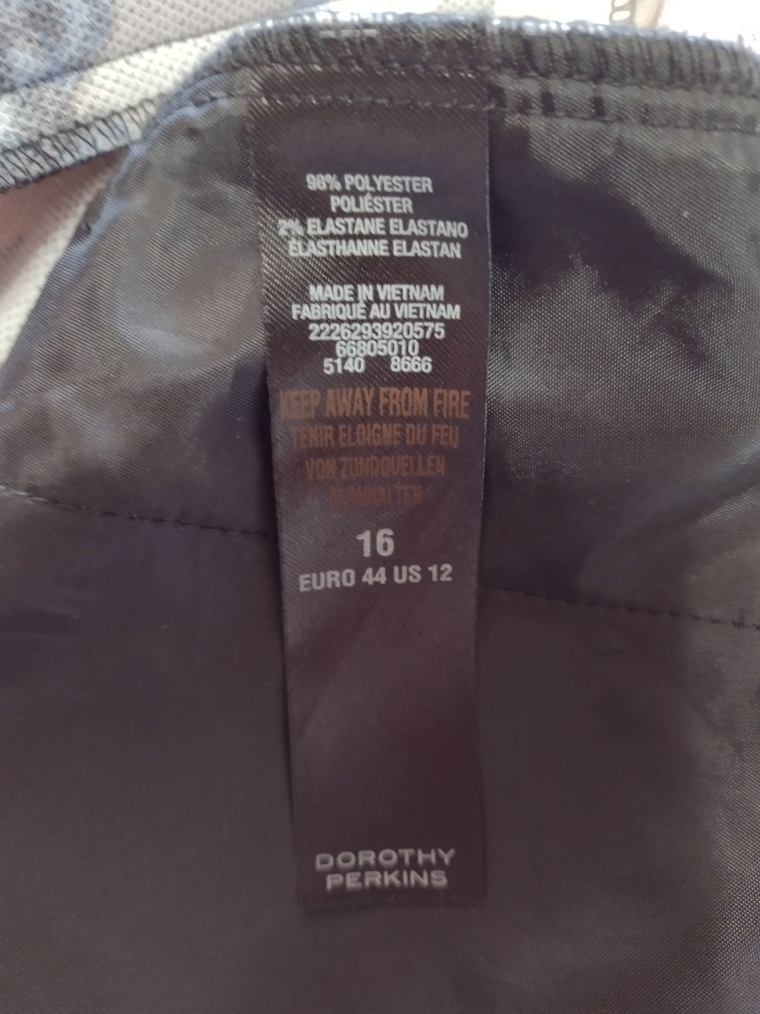 Spodnie damskie XXL/44 Dorothy Perkins cygaretki