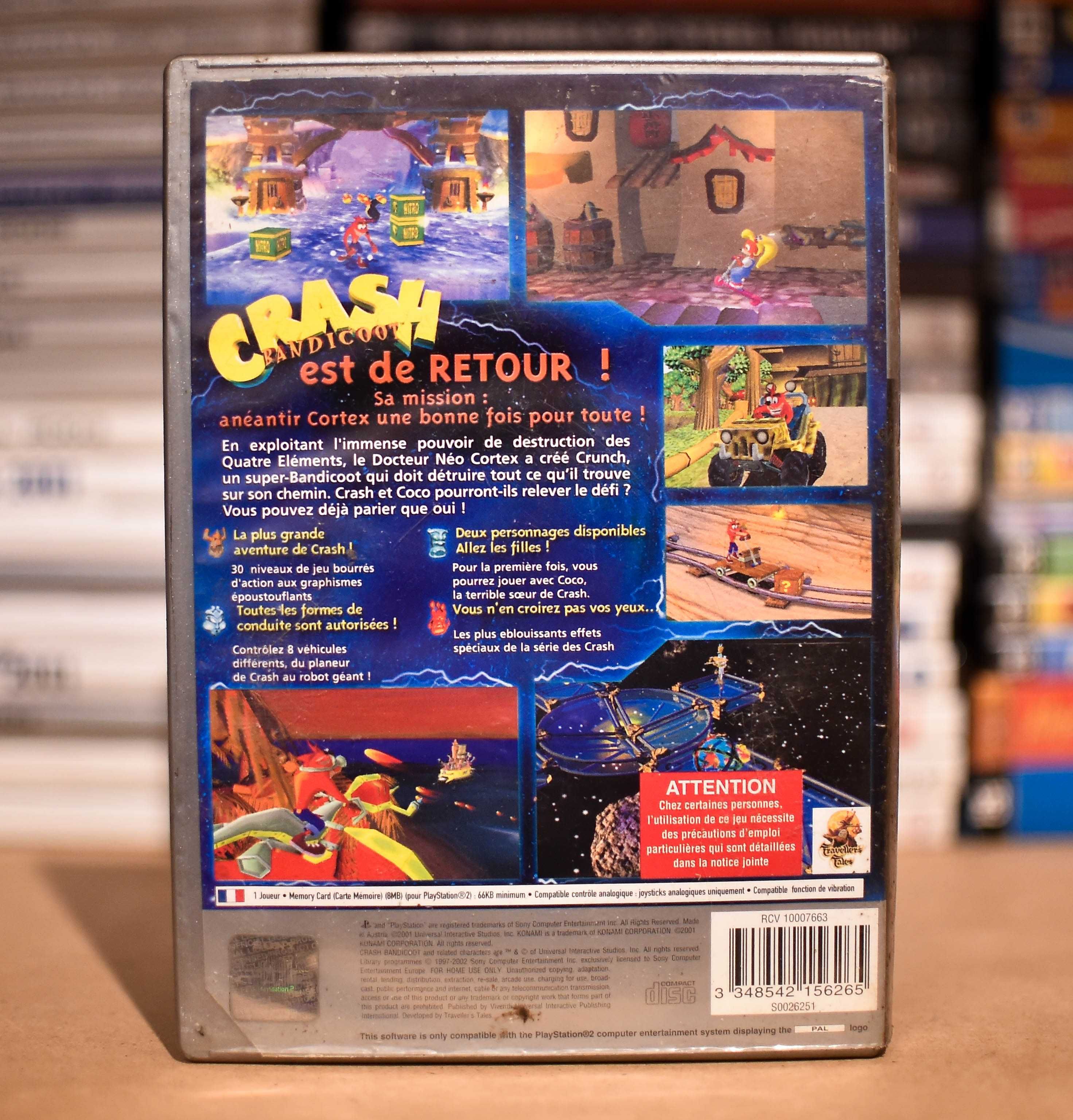 PS2 # Crash Bandicoot The Wrath Of Cortex