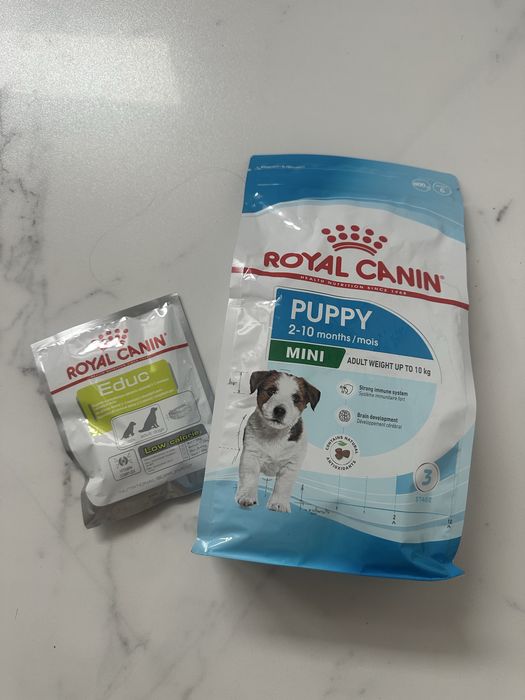 Karma dla szczeniaka royal canin puppy mini + educ