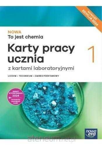 Nowa To Jest Chemia 1 EDYCJA 2024 Karty Pracy + Podręcznik Podstawowy